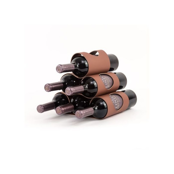 Vacavaliente Ruca Leather Wine Rack Collapsable - Picture 6 of 10